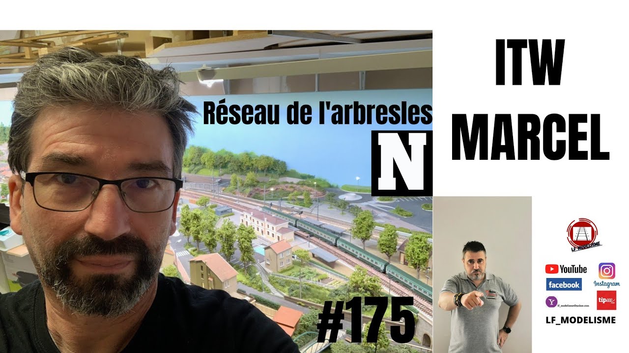 #175 ITW MARCEL Réseau de l'arbresles maquette echelle N train électrique modelisme ferroviaire
