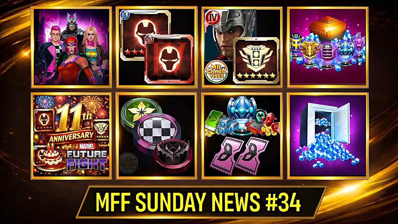 📢 New Update, Agent Guide Free Rewards, New Events & More | MFF Sunday News 34