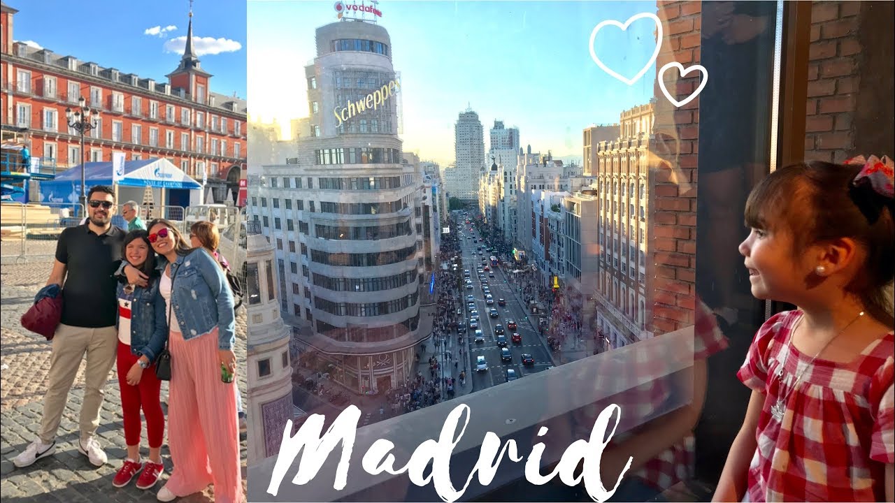 De paseo por Madrid | Palacio Real, Plaza Mayor y mas | vlog familiar Primavera 2019