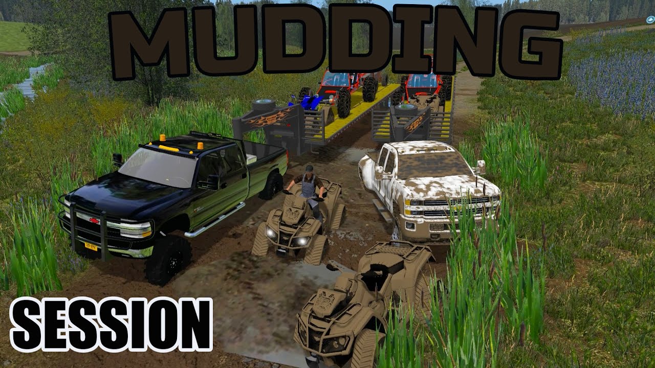 MUDDING SESSION | NEW TOYS | MUD HOLE | MULTIPLAYER