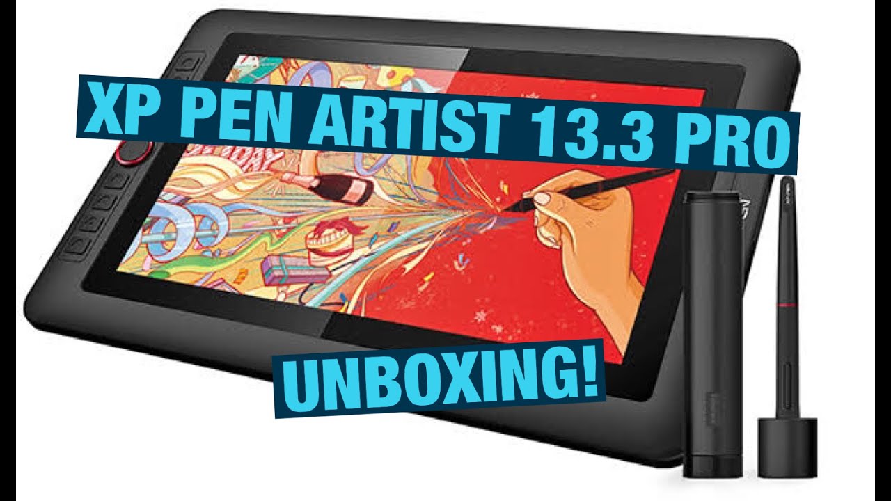 XP Pen Artist 13.3 Pro Holiday Edition Unboxing