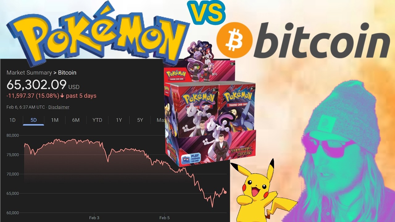 Bitcoin is CRASHING Pokemon!