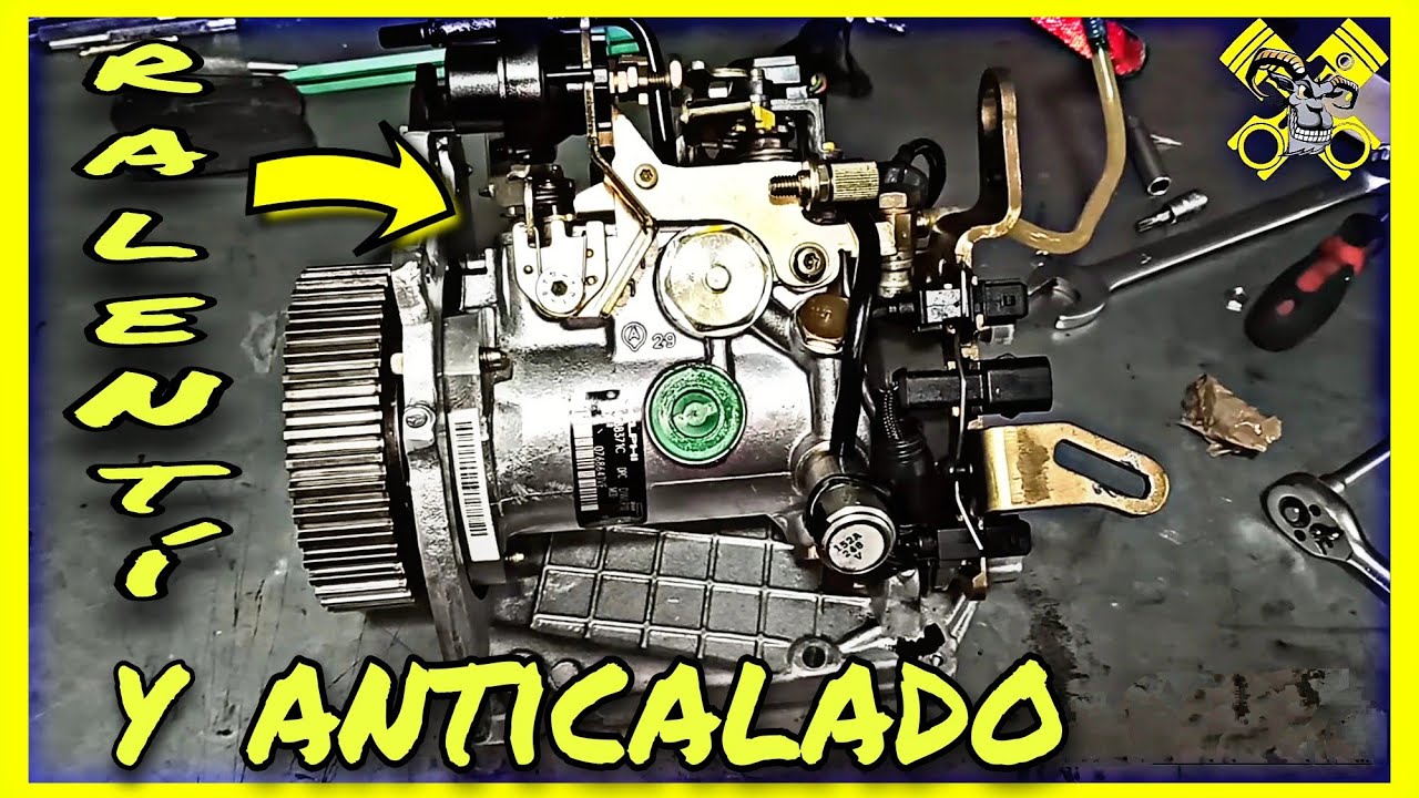 Como SUBIR RALENTI BOMBA gasoil DELPHI peugeot PARTNER, 206, citroen BERLINGO, jumpy, DISPATCH, DW8