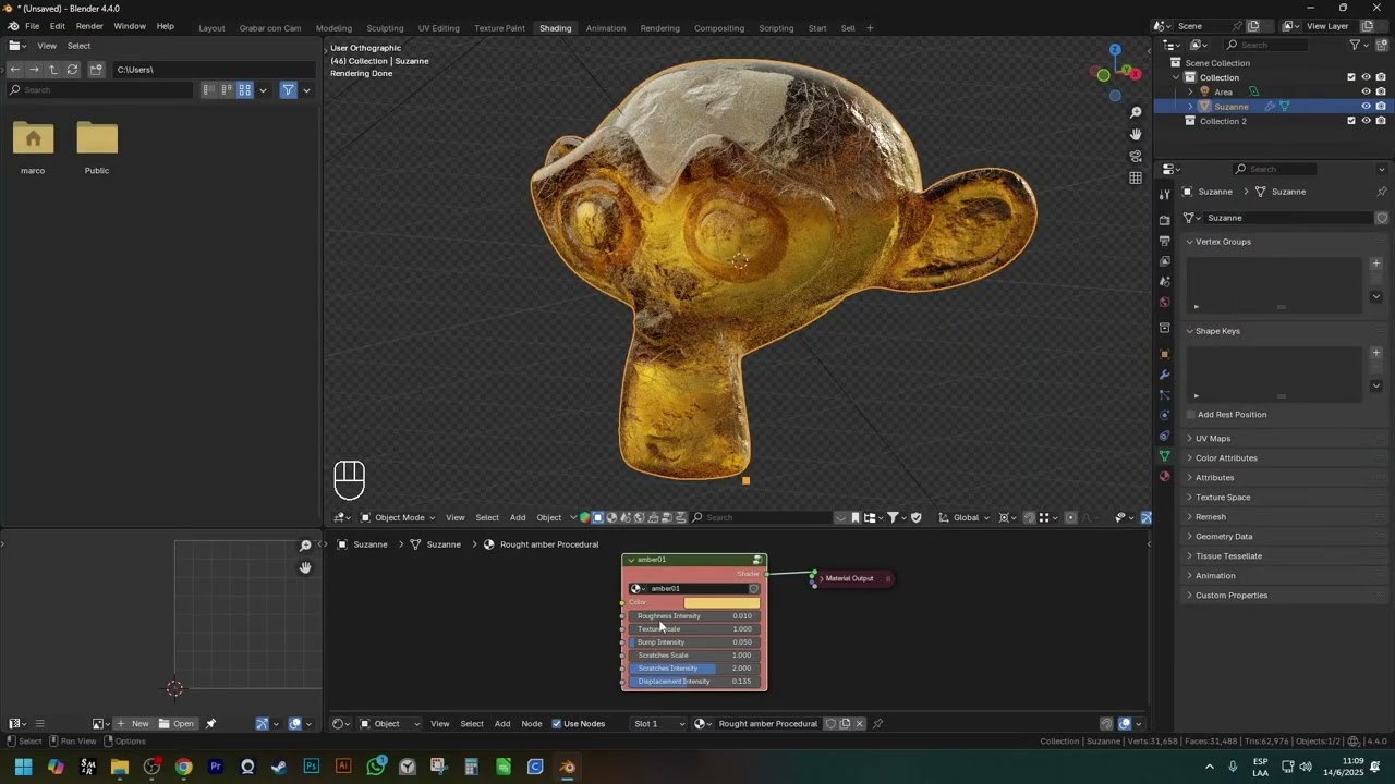 Tipos de Nodos - Curso de Blender (Clase 54)