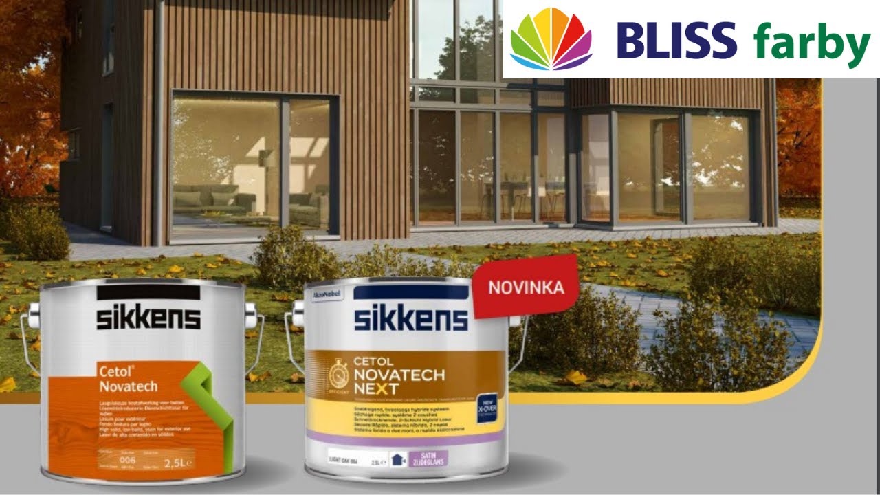 Sikkens Cetol Novatech /neXt/ - lazúry na drevo