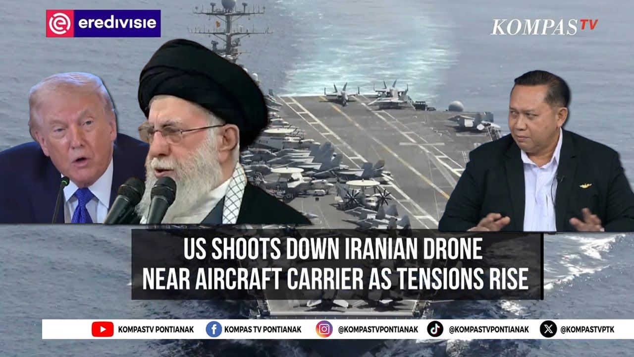 Pakar Kajian Strategi Bicara Soal AS Tembak Drone Iran, Berani Serang Iran?