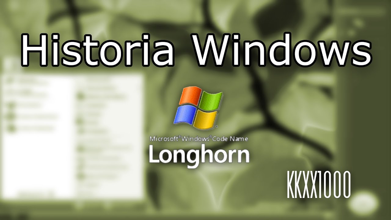 Historia Windows - Longhorn