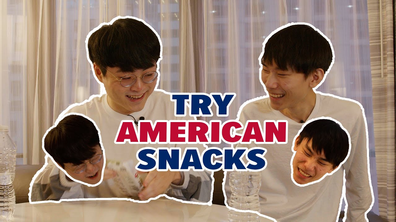 Malrang and Showmaker try American Snacks