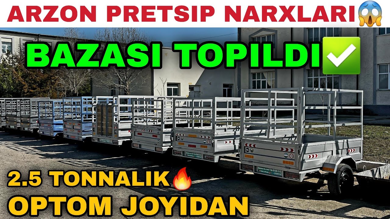 ПРИЦЕПЛАР АРЗОН НАРХДА | PRISEP NARXLARI 2026. ПРИЦЕП НАРХЛАРИ 2026. ARZON PRITSEP NARXLARI 2026