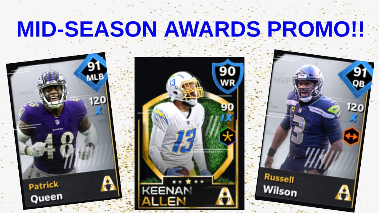 MADDEN MOBILE 21 MID SEASON AWARDS PROMO!
