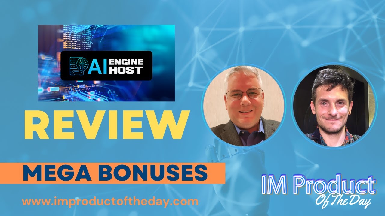 Ai EngineHost Review + Award-Winning Bonuses To Make It Work FASTER (Worth $997)!