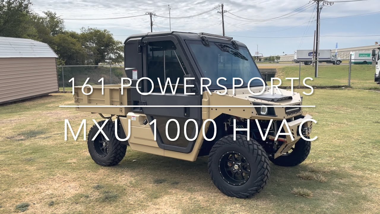 2021 MXU 1000 HVAC || MASSIMO MOTOR|| IN DEPTH REVIEW AND TEST DRIVE ||