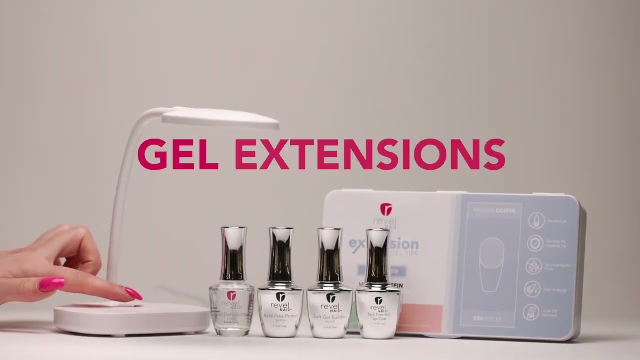 Учебное пособие по наращиванию мягким гелем | Серия Revel Nail для начинающих