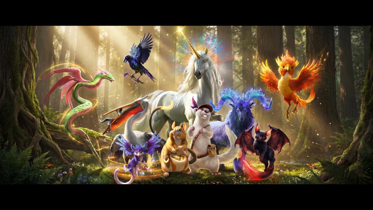 Stormshot: Magical creatures of the Misty Forest