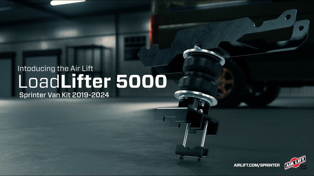 Introducing Sprinter Air Suspension Load-Leveling Kits from Air Lift!