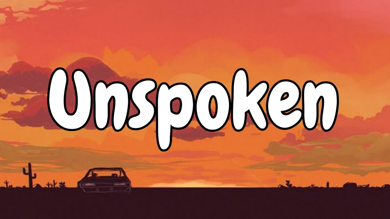 Unspoken | Original Song About Love & Unsaid Feelings (Official Lyric Video)