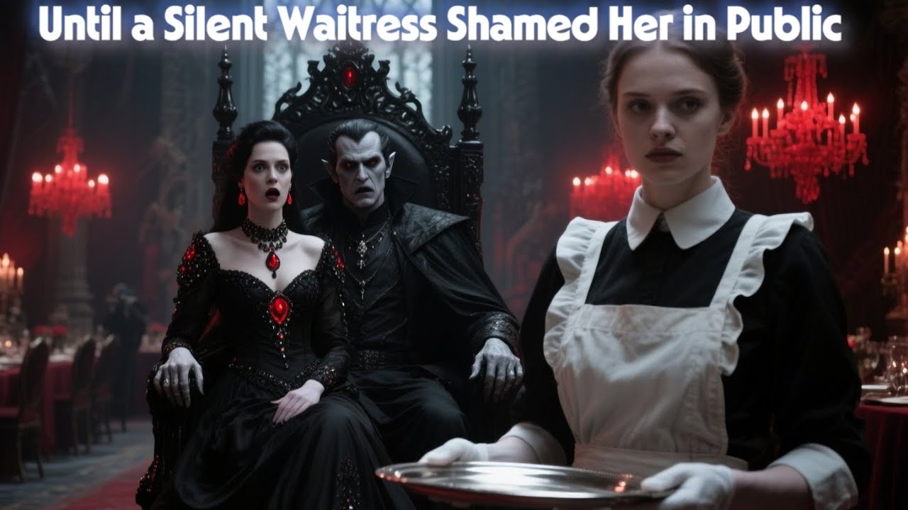 No One Challenged the Vampire King’s Fiancée — Until a Silent Waitress Shamed Her in Public