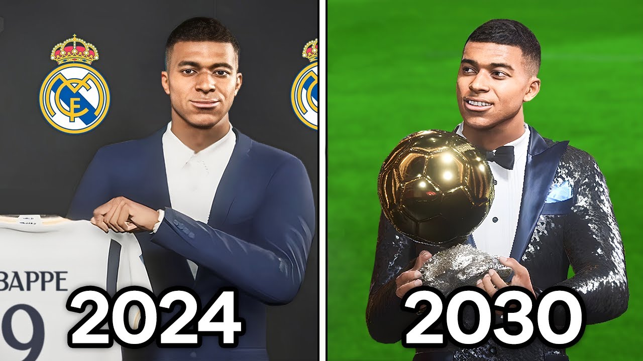 Je joue la carrière de MBAPPÉ au Real Madrid !