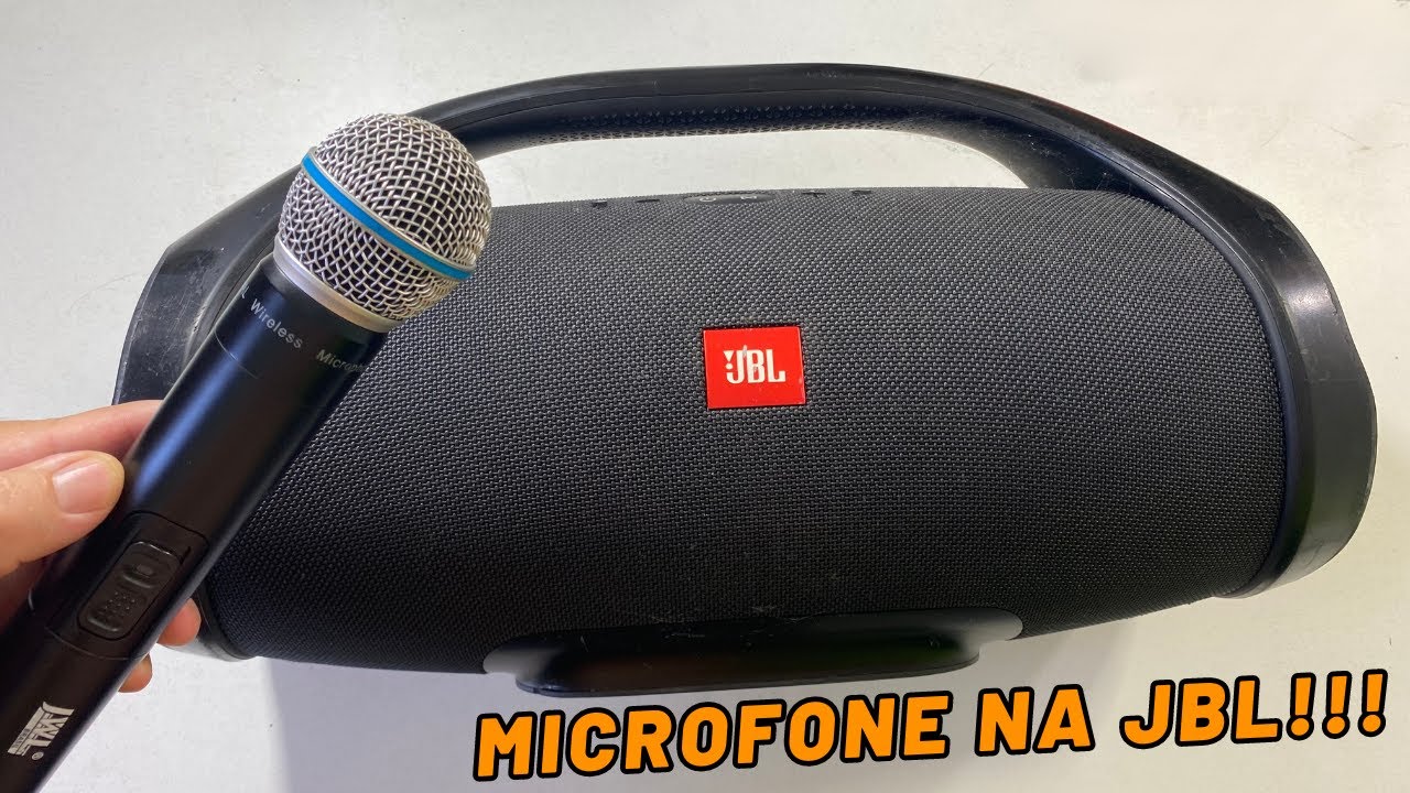 🔊COMO LIGAR MICROFONE EM QUALQUER CAIXA DE SOM JBL (COM OU SEM FIO)