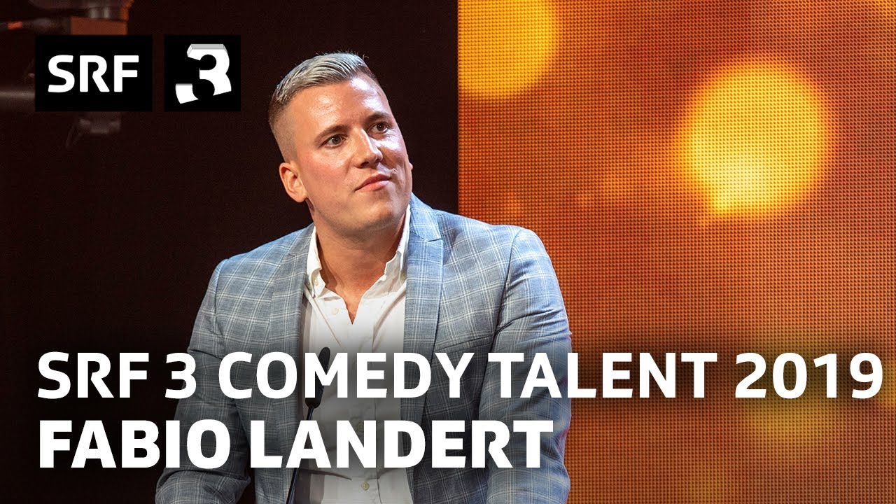 Fabio Landert ist das SRF 3 Comedy Talent 2019 | SRF
