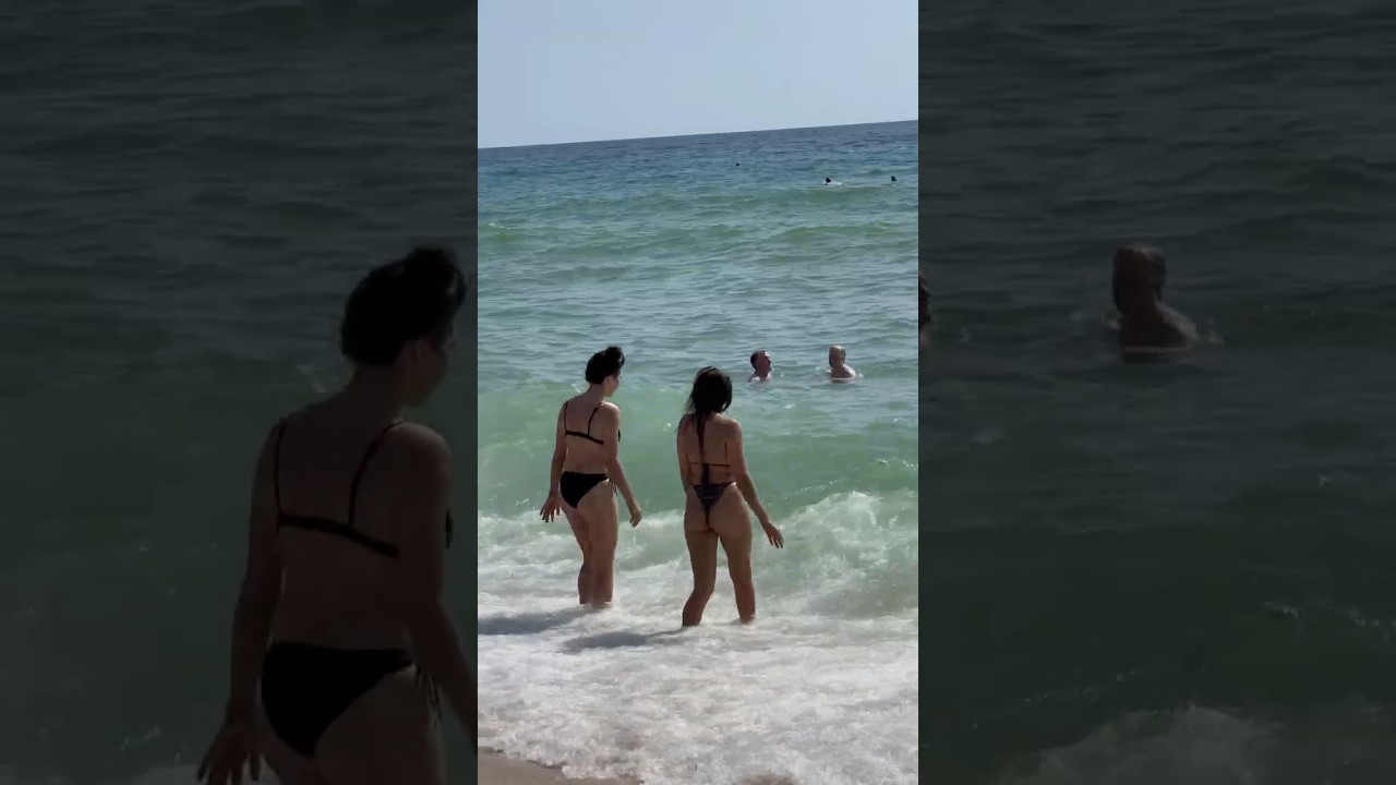 🇦🇷Pinamar Beach Argentina Summer Holiday Sunny Beach🏖️ #pinamarbeach #argentinabeach