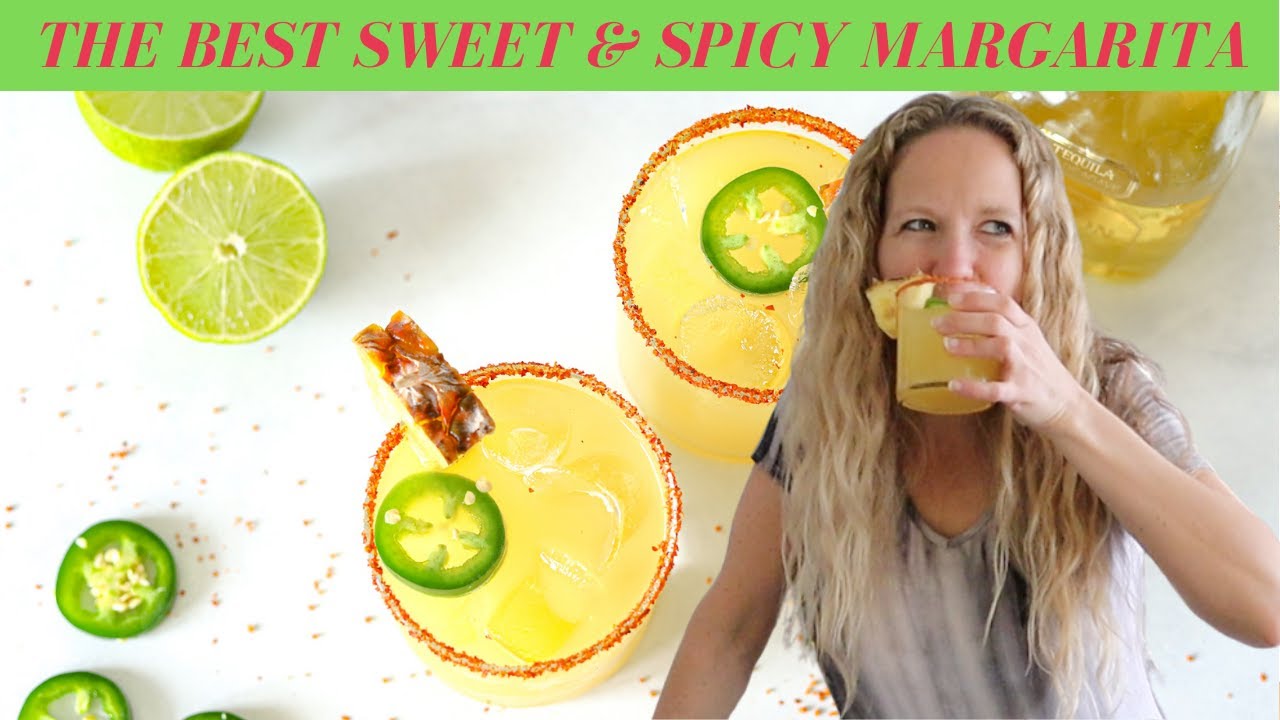 Jalapeno Pineapple Margarita | The BEST Sweet & Spicy Marg!