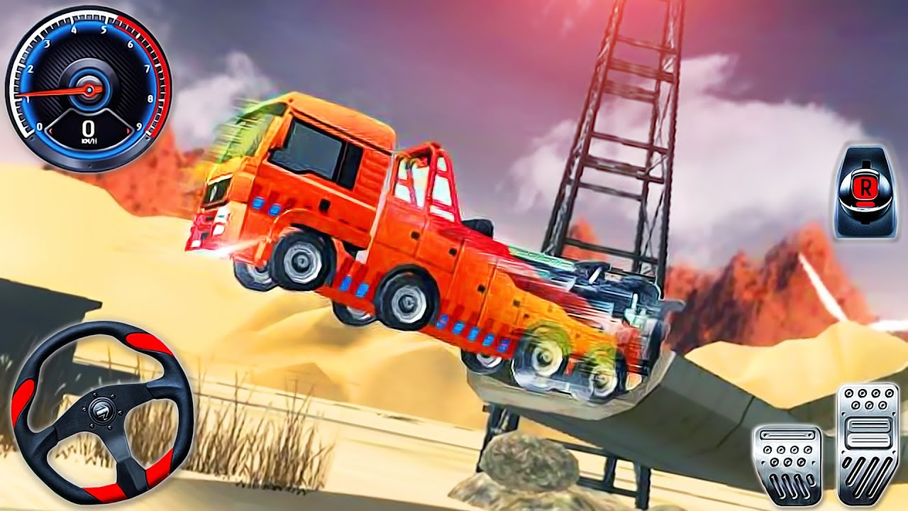 Improssible Vertical Mega Ramp Simulator - Car Stunts Tracks Racing 3D - Android GamePlay
