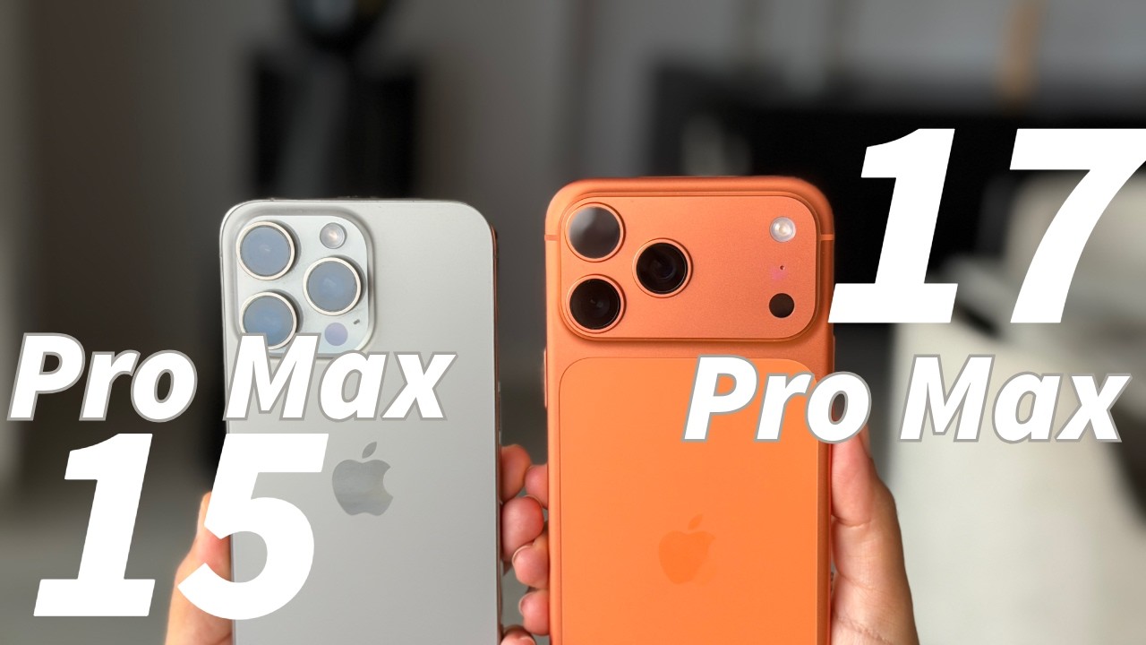 iPhone 15 Pro Max vs iPhone 17 Pro Max— ¿Vale la pena el upgrade después de 2 años?