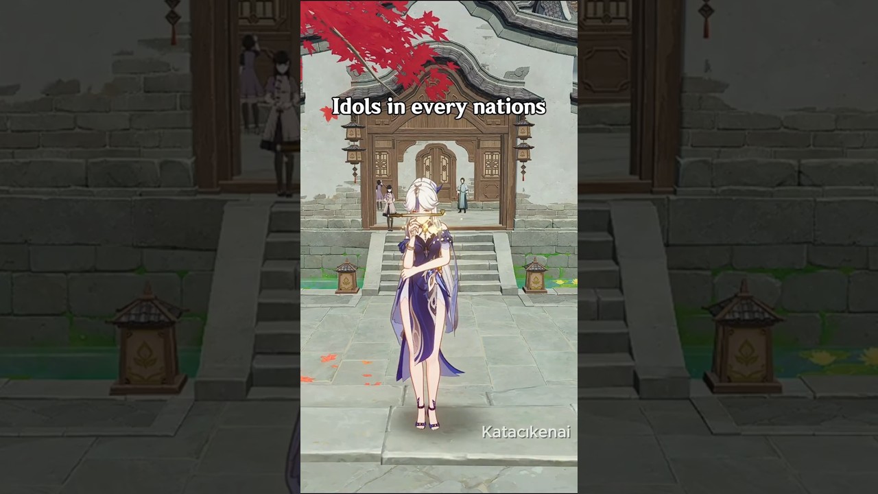 Idols in every nations #genshinimpact #genshin #hoyoverse #shorts