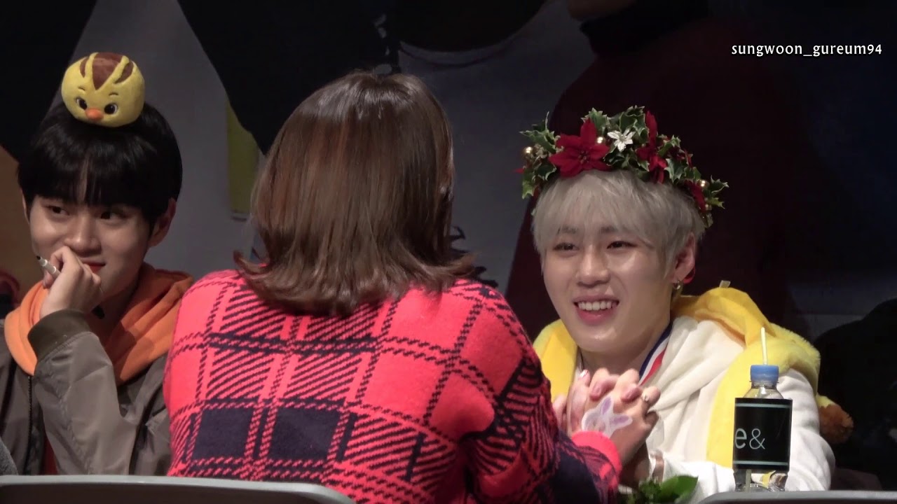 181217 씨이앤 ce&  팬싸인회 하성운