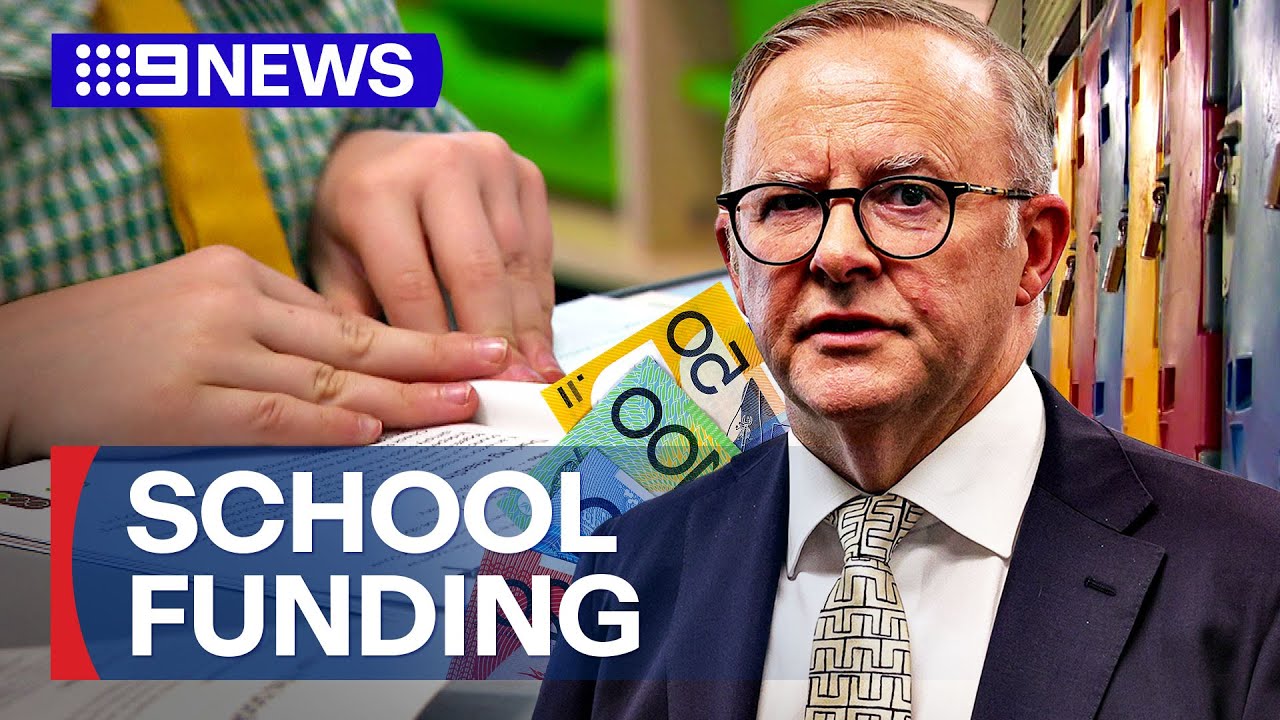 Government committing $200 million to public school infrastructure | 9 News Australia