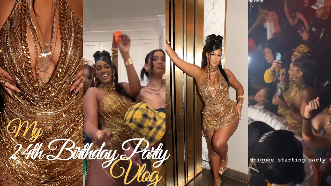 MY 24TH BIRTHDAY PARTY VLOG... I CANT BELIEVE HE DID THIS!