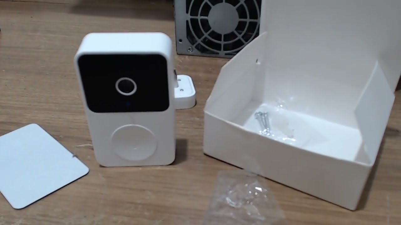 mini doorbell Campainha Câmera Vídeo Porteiro Sem Fio Wi-Fi HD Inteligente  Vê Pelo Celular