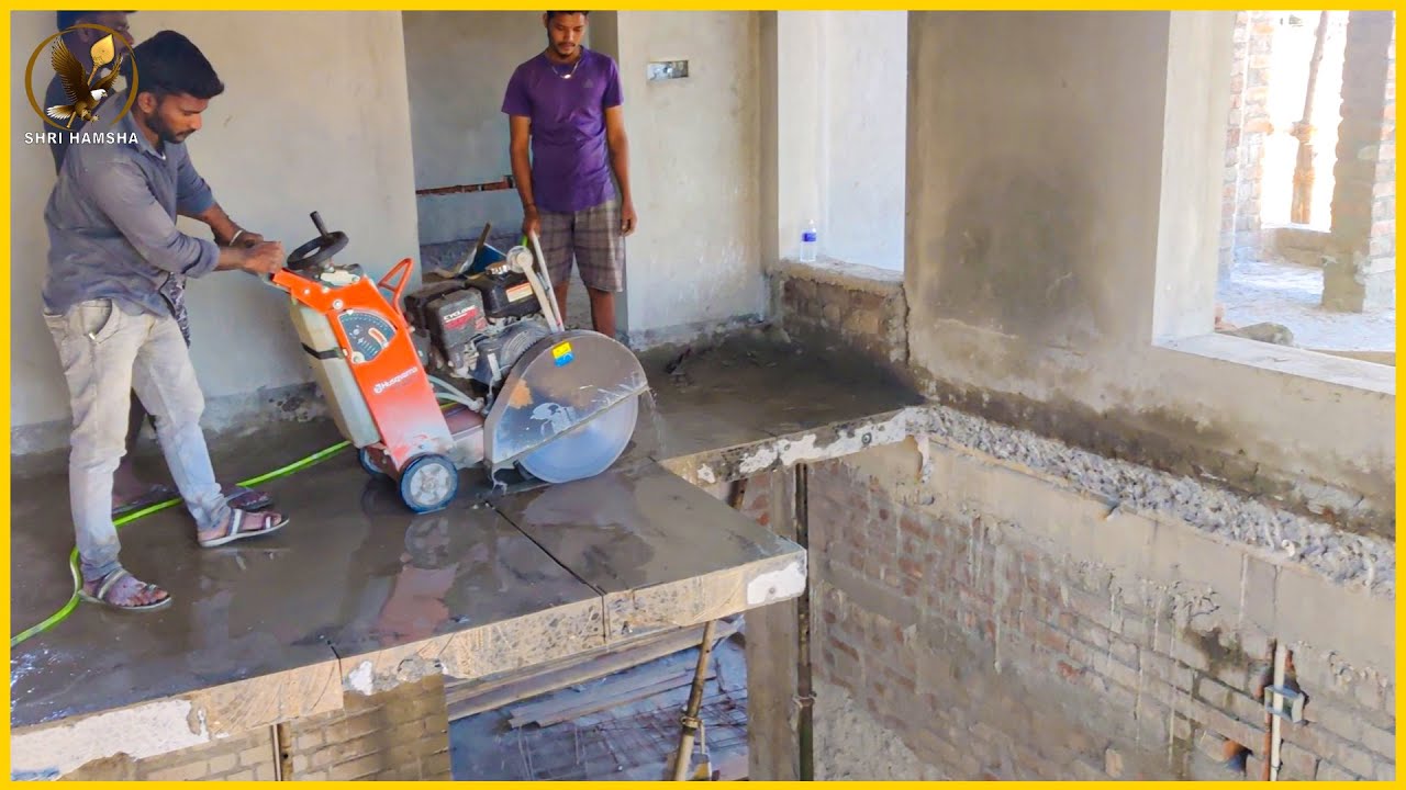 Concrete Roof Slab Cutting 6