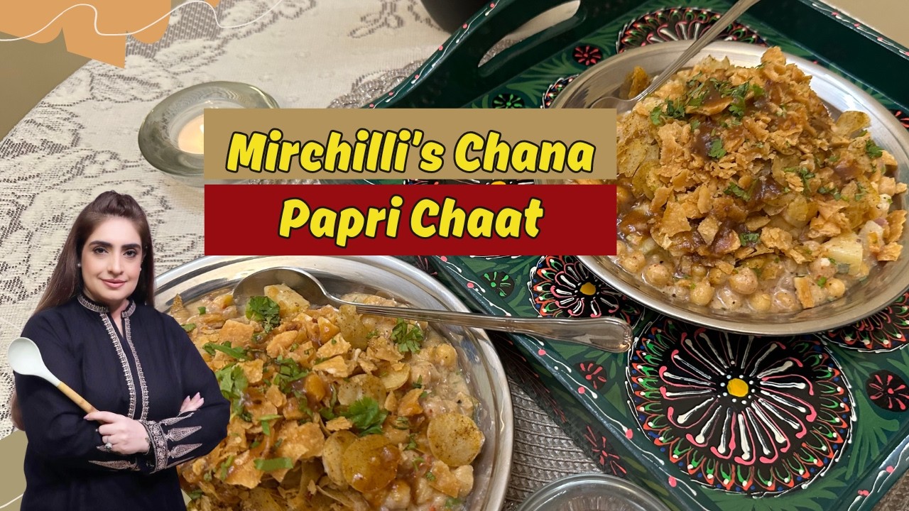 Karachi Ki Famous Mirchilli's Chana Papri Chaat Recipe By #chefsumera 🤤🤩| Mazedar #paprichat #recipe