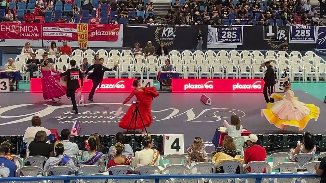 Mundial Marinera 2025 - Semifinal JUVENIL - Enrique Castañeda y Madison Vargas