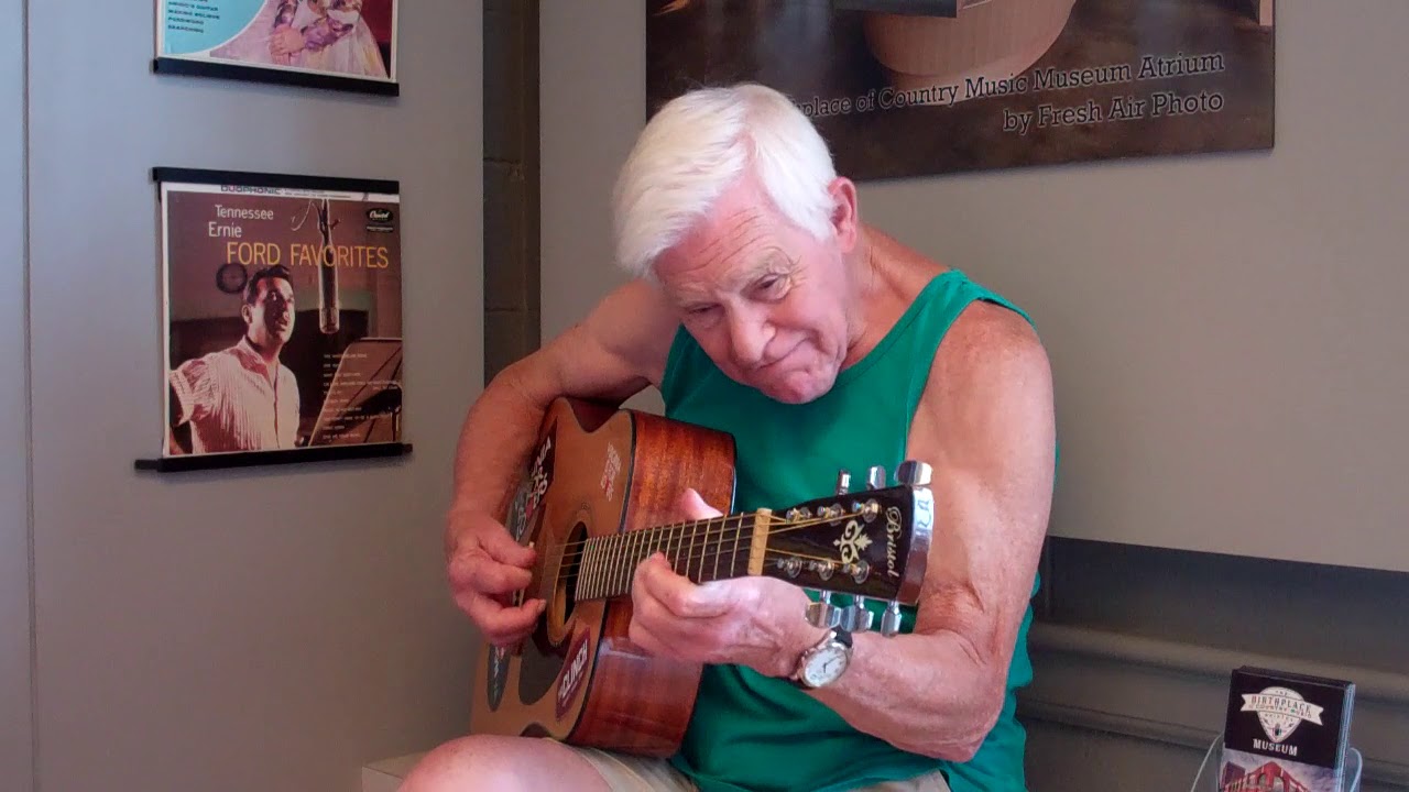 Legendary guitarist Bob Wood plays at the VA Welcome Center!