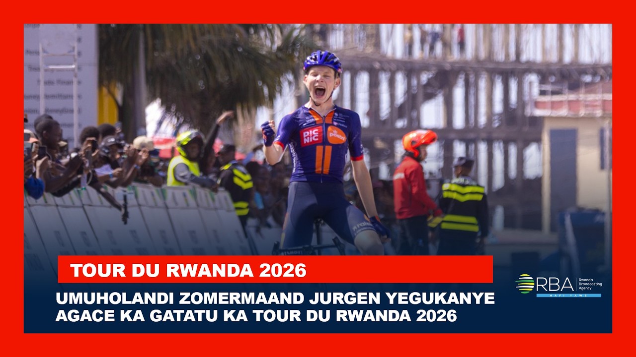 Umuholandi Zomermaand Jurgen yegukanye Agace ka Gatatu ka Tour du Rwanda 2026