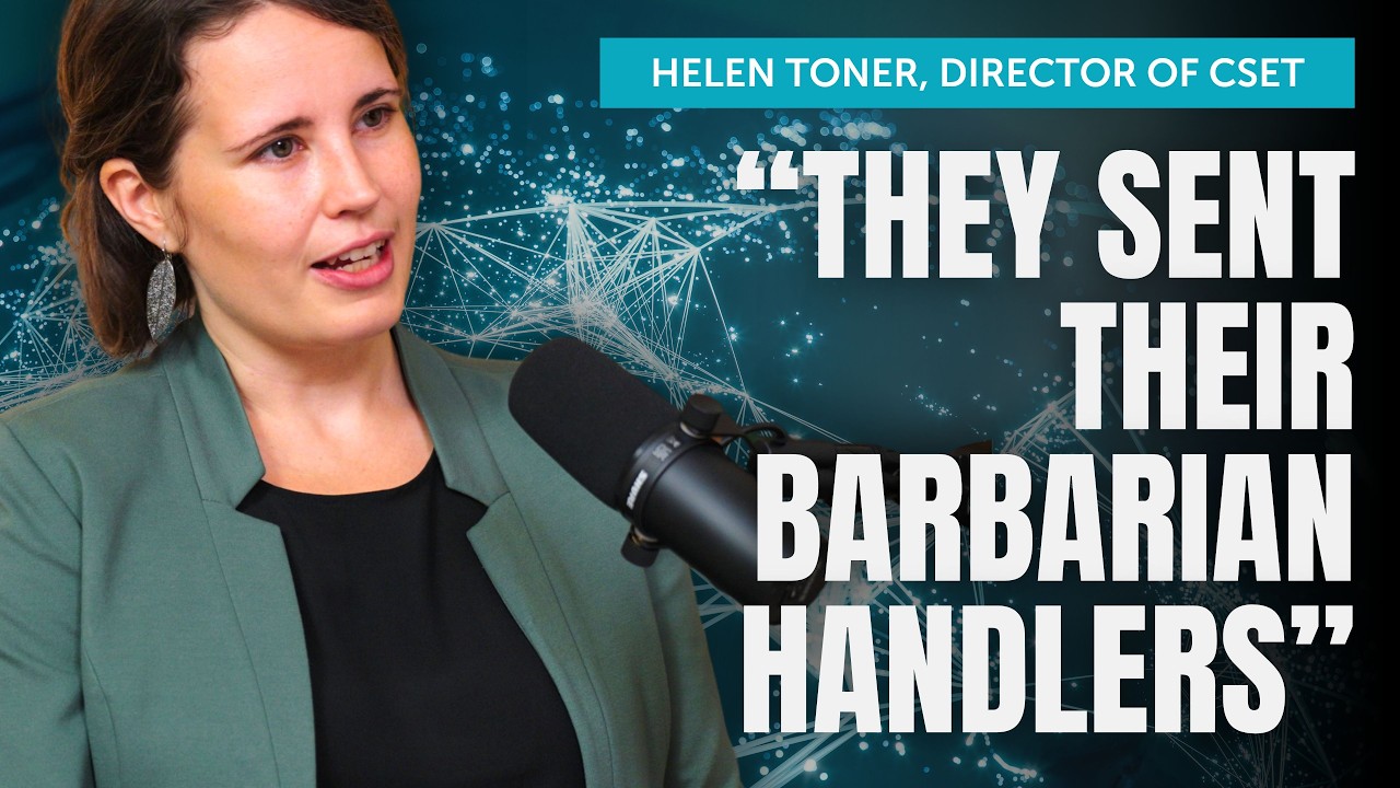 The Geopolitics of AGI | Helen Toner (Director of CSET & past OpenAI board member)