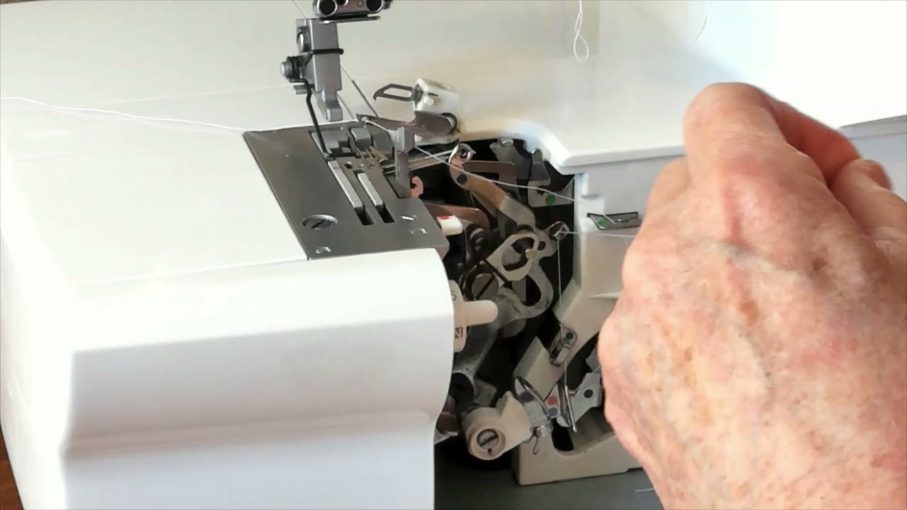 Converting The Huskylock 936 From Coverstitch To Serger Mode