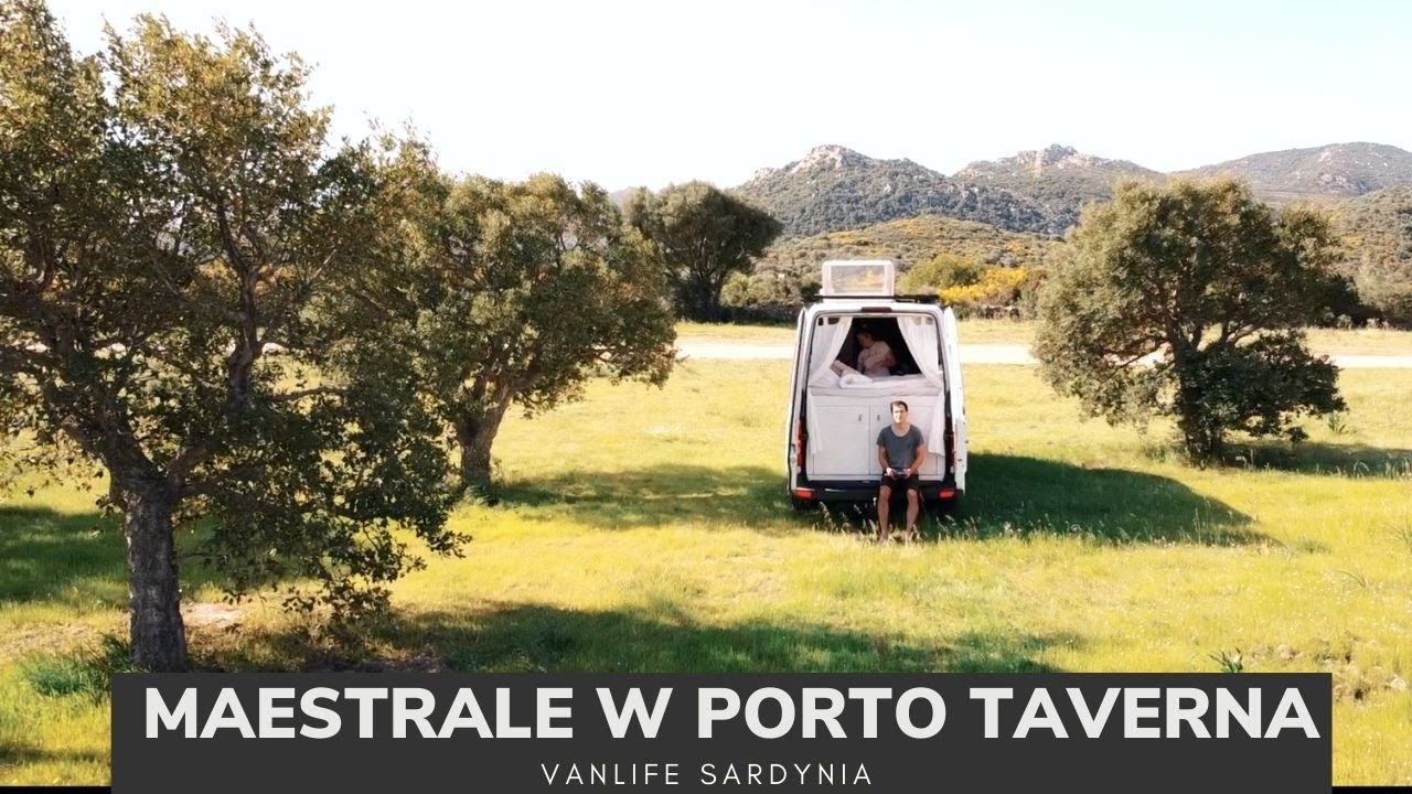 Takiego wiatru jeszcze nie przeżyliśmy  - Porto Taverna - VANLIFE Sardynia
