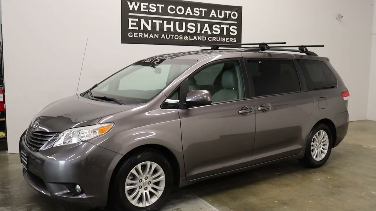 2014 Toyota Sienna XLE 1 Owner, Clean Carfax