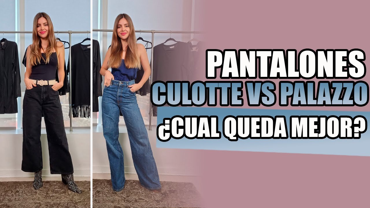 PANTALONES | CULOTTE VS PALAZZO ¿Cuál es mejor? ✅ Dani Mateluna Asesora de Imagen.