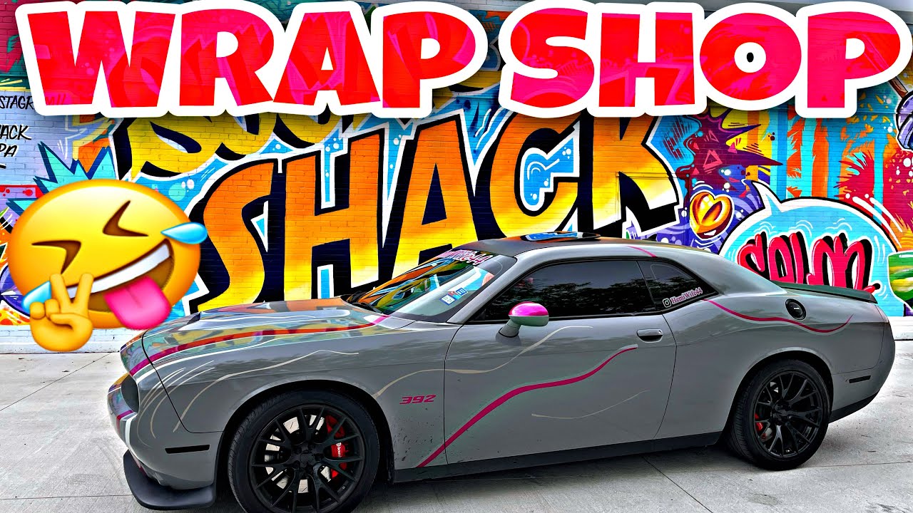 BACK AT THE WRAP SHOP