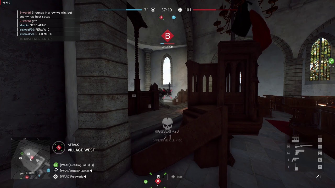 BF5 Throwing knife