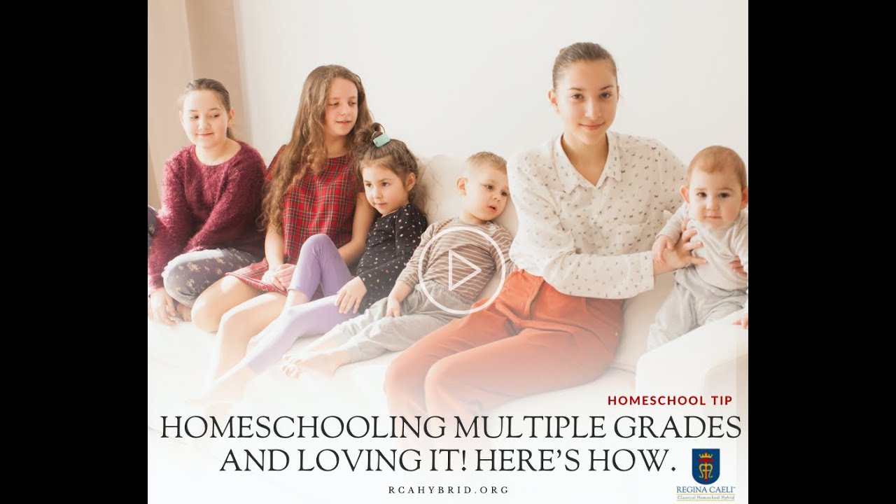 Homeschooling multiple grades and loving it! Here's how.