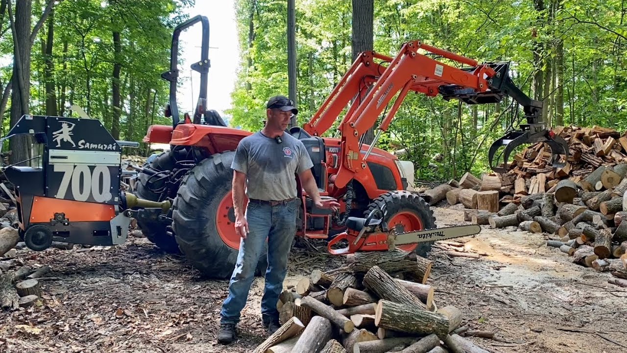 Fast Firewood Production Tools = More Profit! #76