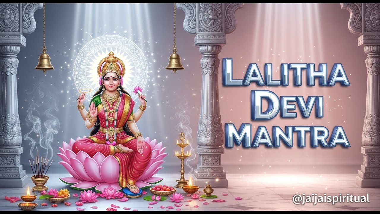 Sri Lalitha Devi Mantra 108 Times | Powerful Sri Vidya Chant for Peace, Prosperity & Protection