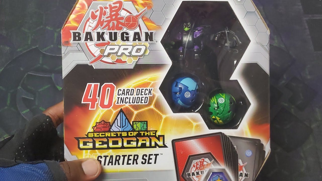NEW BAKUGAN PRO SECRETS OF THE GEOGAN DARKUS FALCRON ULTRA STARTER SET UNBOXING!