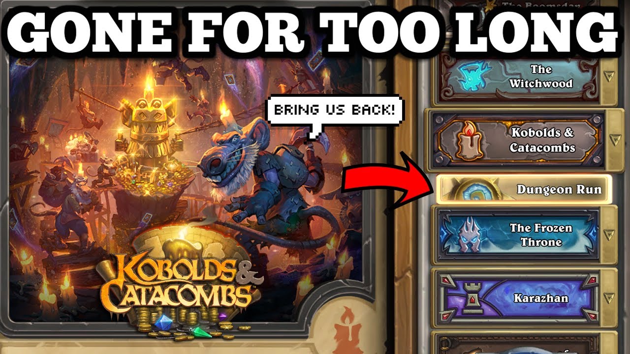 It's been way too long since we got Hearthstone solo content